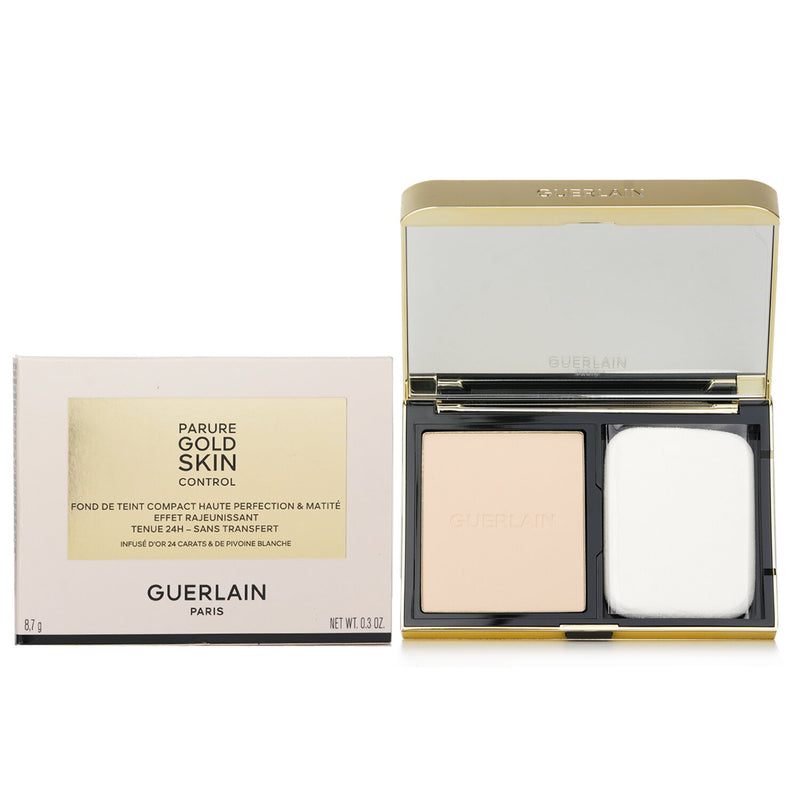 ゲラン  Parure Gold Skin Control High Perfection Matte Compact Foundation - # 0N Neutral   8.7g/0.3oz