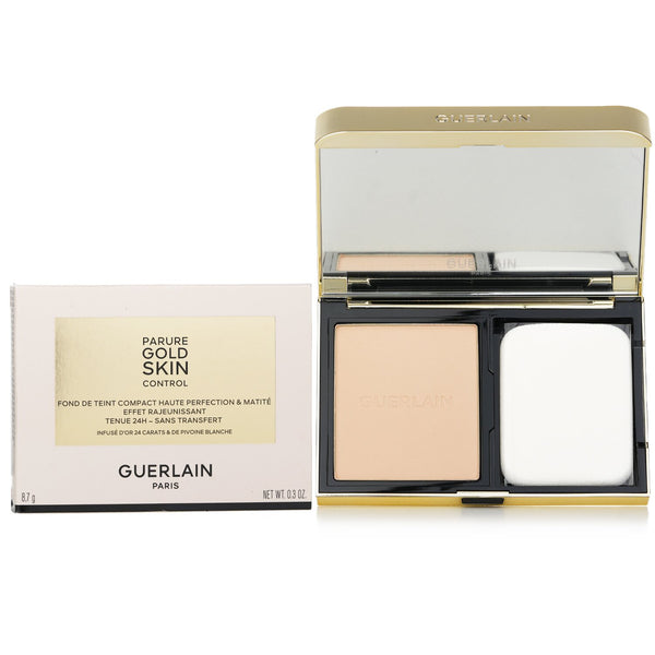ゲラン  Parure Gold Skin Control High Perfection Matte Compact Foundation - # 2N   8.7g/0.3oz