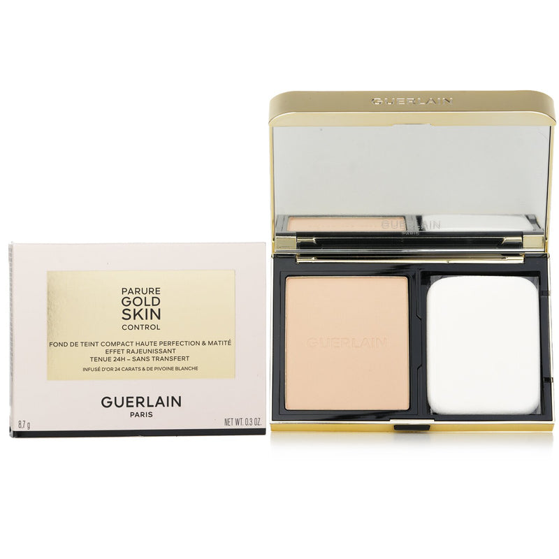 ゲラン  Parure Gold Skin Control High Perfection Matte Compact Foundation - # 2N   8.7g/0.3oz