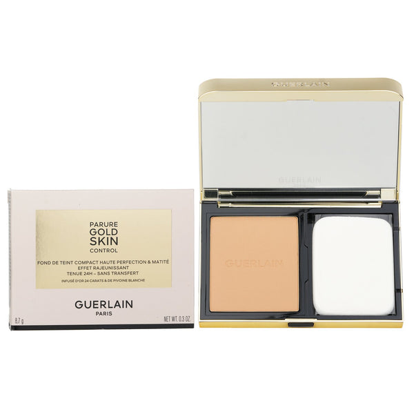 ゲラン  Parure Gold Skin Control High Perfection Matte Compact Foundation - # 4N   8.7g/0.3oz