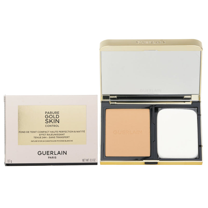 ゲラン  Parure Gold Skin Control High Perfection Matte Compact Foundation - # 4N   8.7g/0.3oz