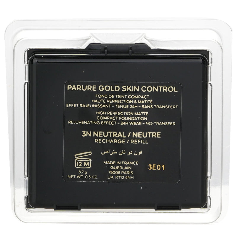 ゲラン  Parure Gold Skin Control High Perfection Matte Compact Foundation Refill - # 3N   8.7g/0.3oz