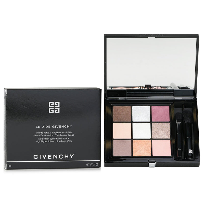 ジバンシィ  Le 9 De Givenchy Multi Finish Eyeshadows Palette (9x Eyeshadow) - # LE 9.01   8g/0.28oz