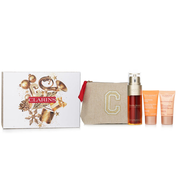 クラランス  Rituale Double Serum & Extra Firming Set:   3pcs+1bag
