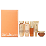 ソルファス  Concentrated Ginseng Anti Aging Set: Renewing Water EX 25ml+Emulsion EX 25ml+Serum 5ml+Cream EX 5ml+Cream EX Classic 5ml(Random Packaging)   5pcs