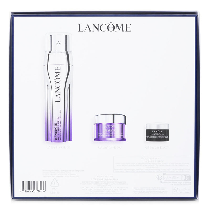 ランコム  Renergie and Genifique Skincare Set: Renergie H.C.F. Triple Serum 50ml + Renergie H.P.N. 15ml + Genifique Eye Cream 5ml   3pcs