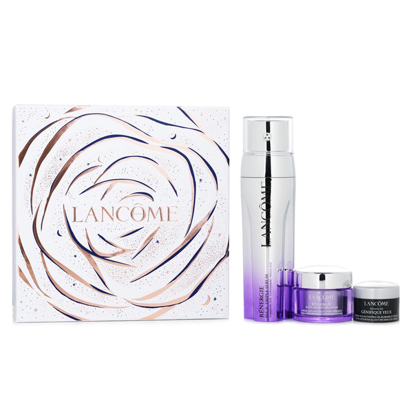 ランコム  Renergie and Genifique Skincare Set: Renergie H.C.F. Triple Serum 50ml + Renergie H.P.N. 15ml + Genifique Eye Cream 5ml   3pcs