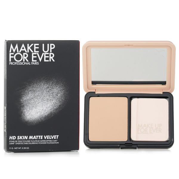 メイクアップフォーエバー  HD Skin Matte Velvet 24HR Undetectable Blurring Powder Foundation - # 1N10   11g/0.38oz