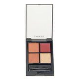 スリー THREE  Dimensional Vision Eye Palette (4x Eye Shadow) - # 10 Legendary Lover   8g/0.28oz