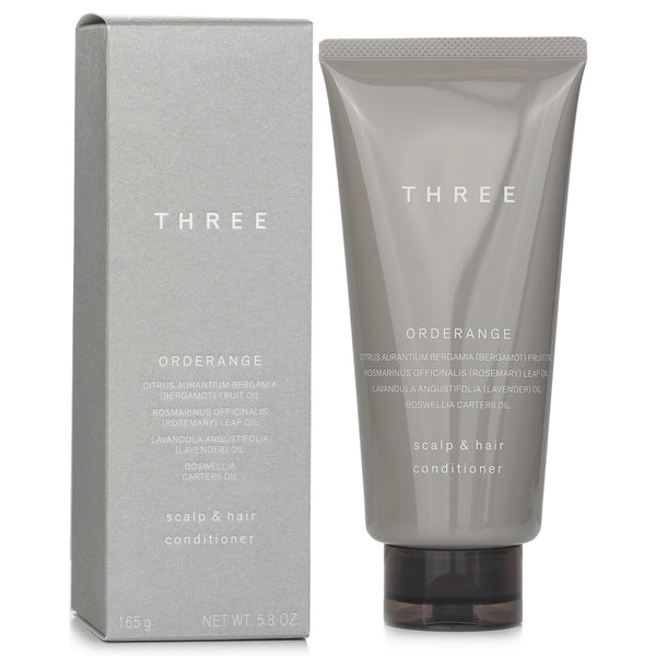 スリー THREE  Scalp & Hair Orderange Conditioner   165g/5.8oz