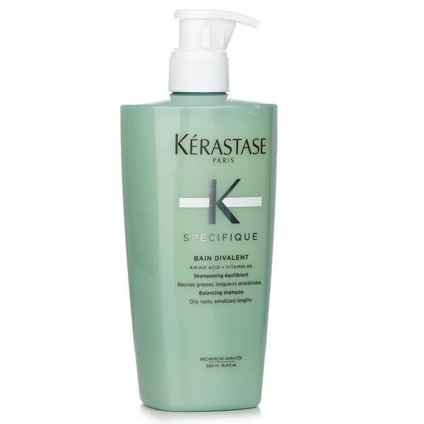 ケラスターゼ  Specifique Bain Divalent Balancing Shampoo (Oily Roots, Sensitized Lengths)   500ml/16.9oz
