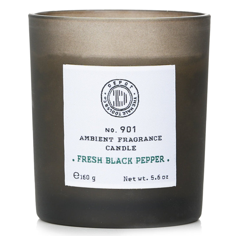 Depot  No. 901 Ambient Fragrance Candle - Fresh Black Pepper   160g/5.6oz