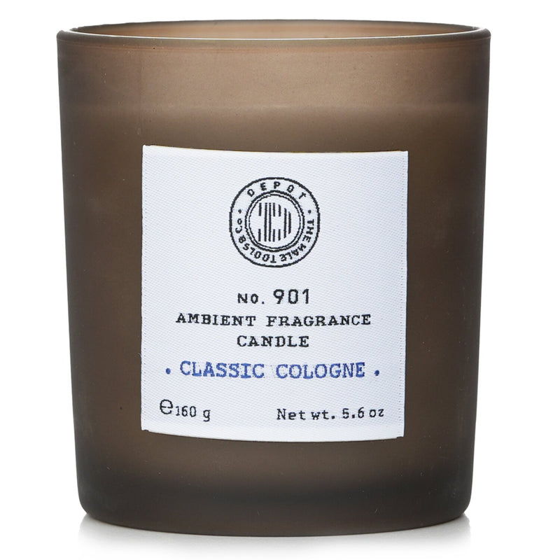 Depot  No. 901 Ambient Fragrance Candle - Classic Cologne   160g/5.6oz