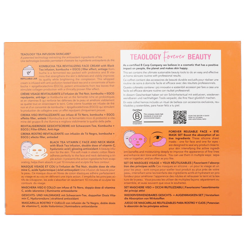 Teaology  Kombucha Revitalizing Forever Beauty Ritual Set   3pcs