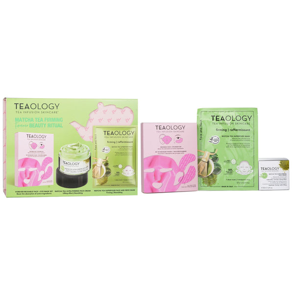 Teaology  Matcha Tea Firming Forever Beauty Ritual Set   3pcs