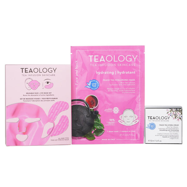 Teaology  Peach Tea Hydrating Forever Beauty Ritual Set:   3pcs