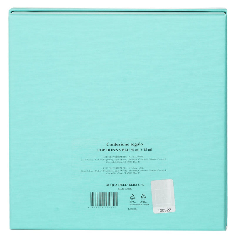 アクア・デッレ・エルバ  Eau De Parfum Blu Donna Fragrance for Women Coffret:   2pcs