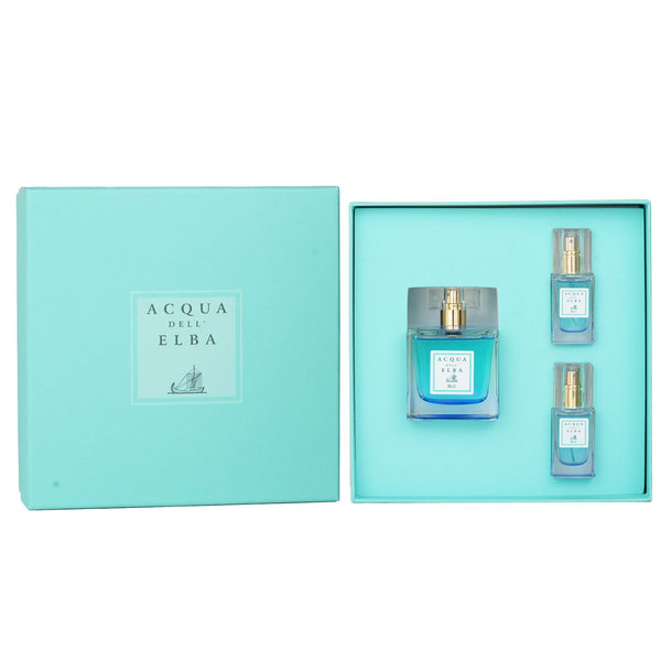 アクア・デッレ・エルバ  Eau De Parfum Blu Donna Fragrance For Women Coffret:   3pcs
