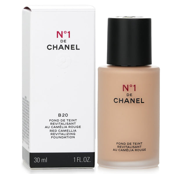 シャネル  N°1 De Chanel Red Camellia Revitalizing Foundation - # B20   30ml/1oz