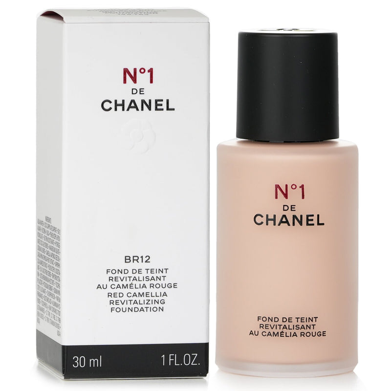 シャネル  N°1 De Chanel Red Camellia Revitalizing Foundation - # BR12   30ml/1oz