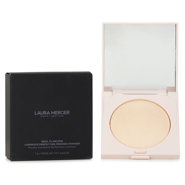 ローラ メルシエ  Real Flawless Luminous Perfecting Pressed Powder - # Translucent   7g/0.24oz