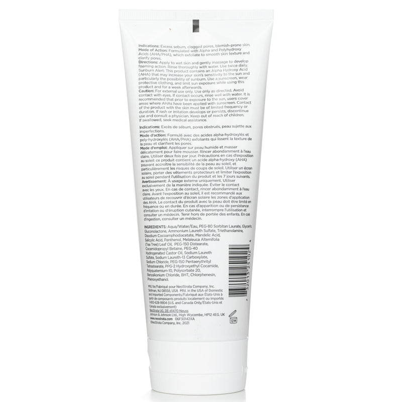 ネオストラータ  Clarify Mandelic Clarifying Cleanser   200ml/6.8oz
