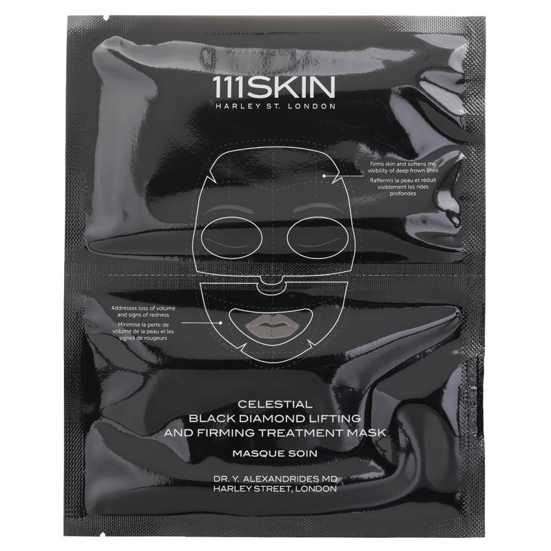 111スキン  Celestial Black Diamond Lifting and Firming Treatment Mask   31ml/1.04oz x 5