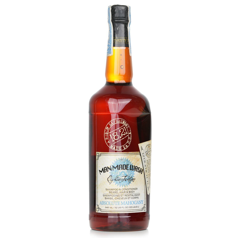 18.21 Man Made  Man Made Wash Shampoo, Conditioner & Body Wash - # Absolute Mahogany (box slightly damage)   950ml/32oz