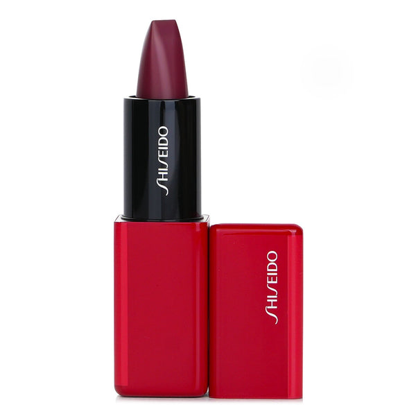 資生堂  Technosatin Gel Lipstick - # 411 Scarlet Cluster   3.3g/0.11oz
