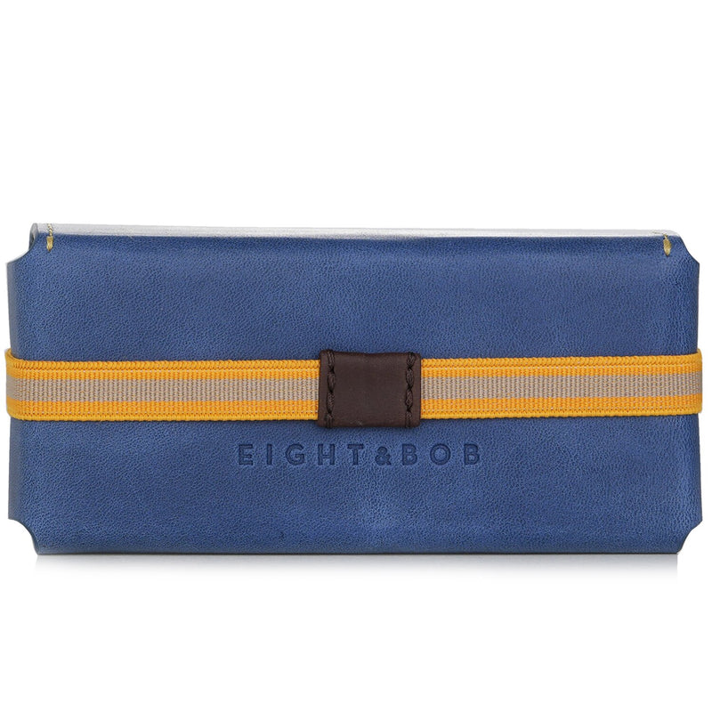 エイト & ボブ  Fragrance Leather Case - # Navy Blue   1pc