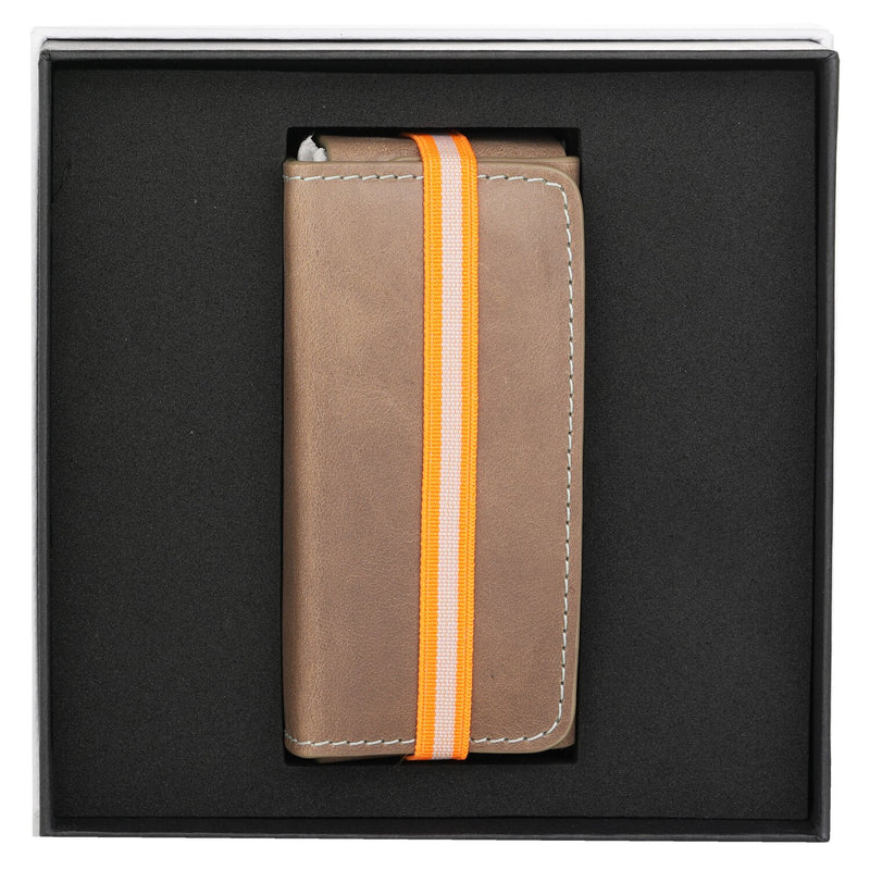 エイト & ボブ  Fragrance Leather Case - # Pearl Grey (For 30ml)   1pc
