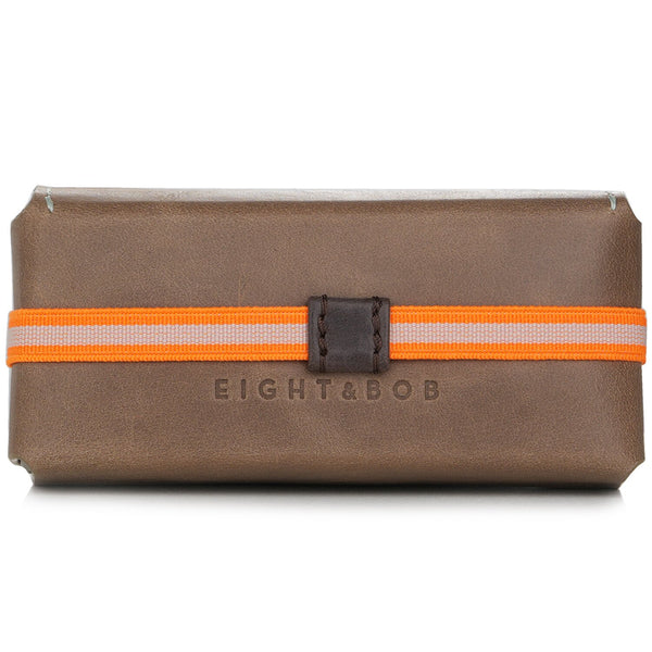 エイト & ボブ  Fragrance Leather Case - # Pearl Grey (For 30ml)   1pc