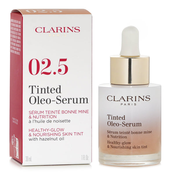 クラランス  Tinted Oleo Serum Healthy Glow & Nourishing Tint Liquid Foundation - # 2.5   30ml/1oz