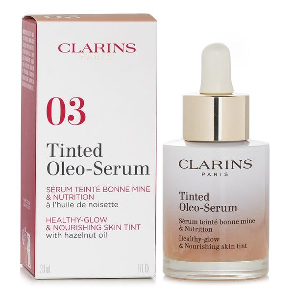 クラランス  Tinted Oleo Serum Healthy Glow & Nourishing Tint Liquid Foundation - # 03   30ml/1oz