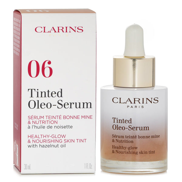 クラランス  Tinted Oleo Serum Healthy Glow & Nourishing Tint Liquid Foundation - # 06   30ml/1oz