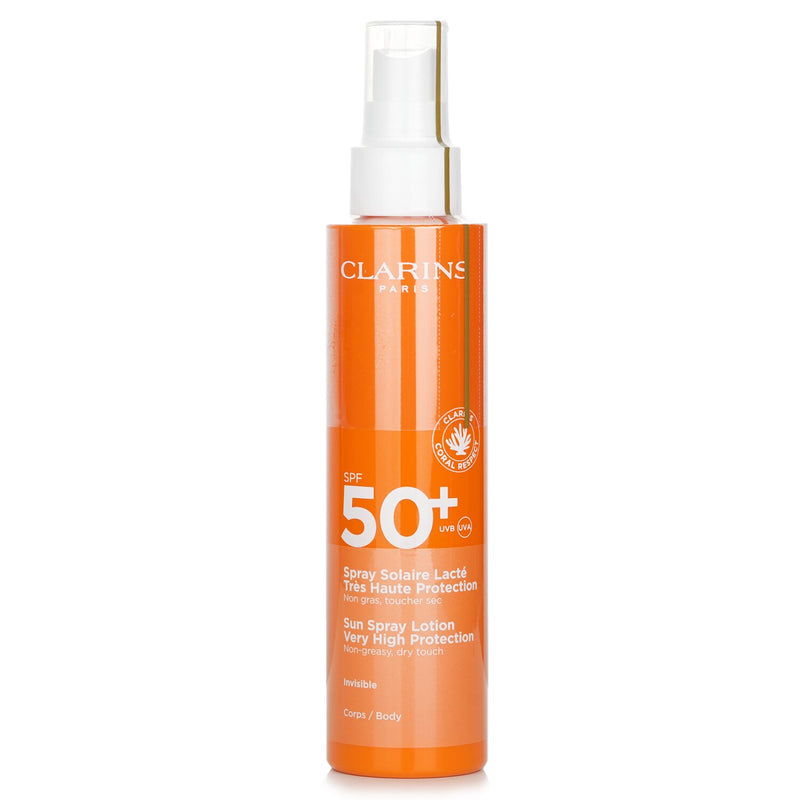 クラランス  Sun Spray Body Lotion Very High Protection SPF 50   150ml/5oz