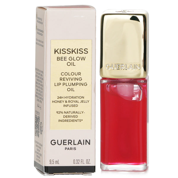 ゲラン  KissKiss Bee Glow Oil Colour Reviving Lip Plumping Oil - # 775 Poppy Glow   9.5ml/0.32oz