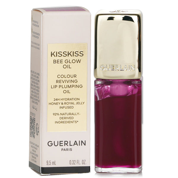 ゲラン  KissKiss Bee Glow Oil Colour Reviving Lip Plumping Oil - # 809 Lavender Glow   9.5ml/0.32oz