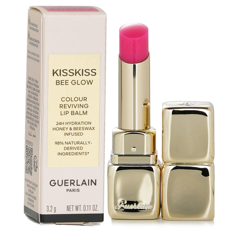 ゲラン  KissKiss Bee Glow Lip Balm - # 458 Pop Rose Glow   3.2g/0.11oz