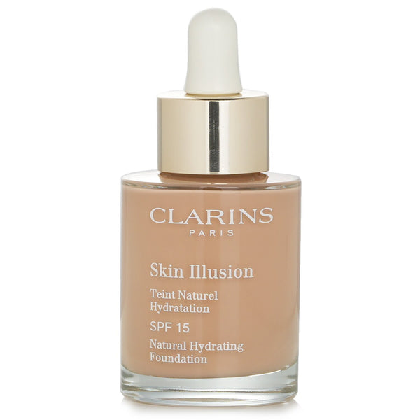 クラランス  スキン イルージョン ナチュラル ハイドレーティング ファンデーション SPF 15 #108.5W   30ml/1oz