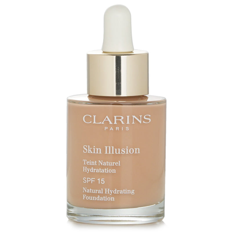 クラランス  スキン イルージョン ナチュラル ハイドレーティング ファンデーション SPF 15 #108.5W   30ml/1oz