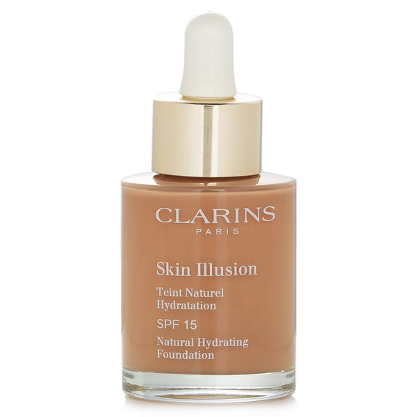 クラランス  スキン イルージョン ナチュラル ハイドレーティング ファンデーション SPF 15 #113C   30ml/1oz