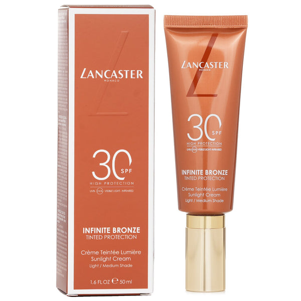 ランカスター  Infinite Bronze Sunlight Cream SPF 30 light/Medium Shade   50ml/1.6oz