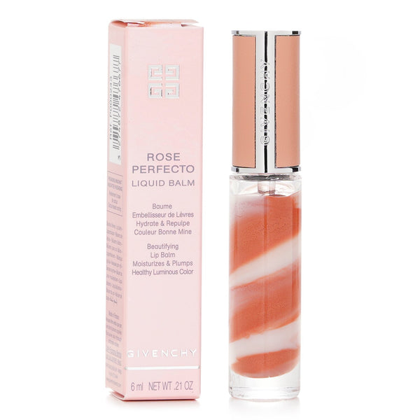 ジバンシィ  Rose Perfecto Liquid Lip Balm - # 109 Spicy Maple   6ml/0.21oz