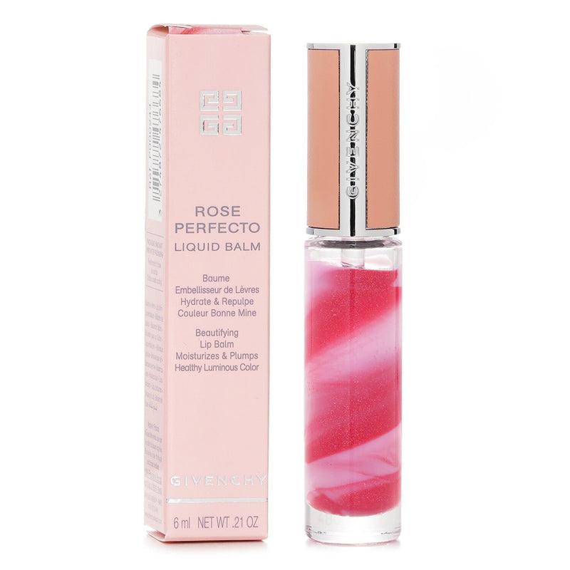 ジバンシィ  Rose Perfecto Liquid Lip Balm - # 220 Feeling Pink   6ml/0.21oz