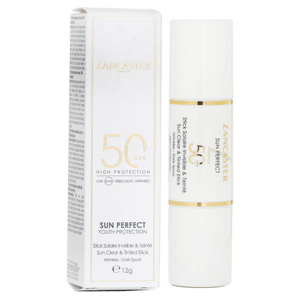 ランカスター  Sun Perfect Youth Protection Sun Clear & Tinted Stick SPF50   12g
