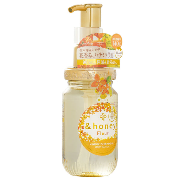 &honey  Fleur Kinmokusei & Mimosa Moist Hair Oil   100ml