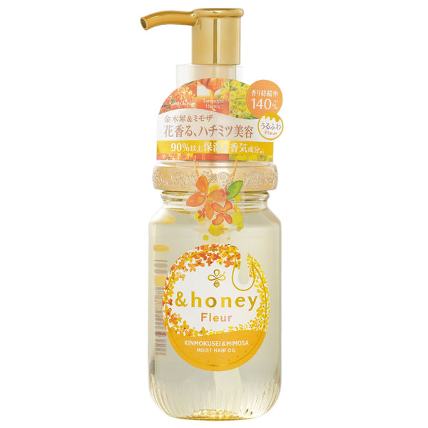 &honey  Fleur Kinmokusei & Mimosa Moist Hair Oil   100ml