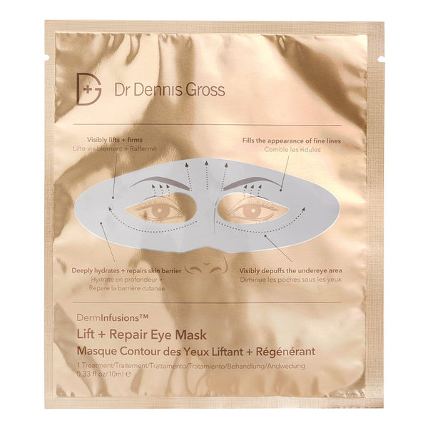 ドクターデニスグロス  DermInfusions Lift + Repair Eye Mask   4pcs