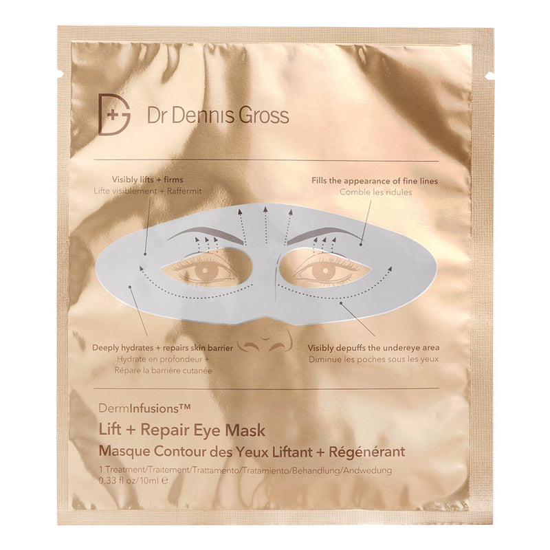 ドクターデニスグロス  DermInfusions Lift + Repair Eye Mask   4pcs